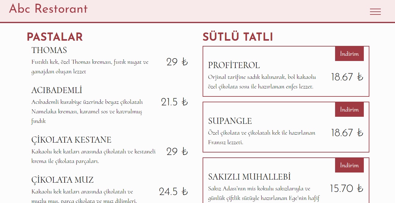 masaüstü görünüm İletmen Menü 3