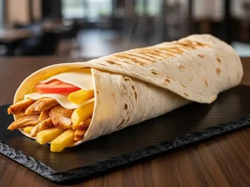Kaşarlı Döner Dürüm (100 g)