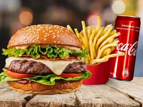 Marmaris Burger Menü (120 g)