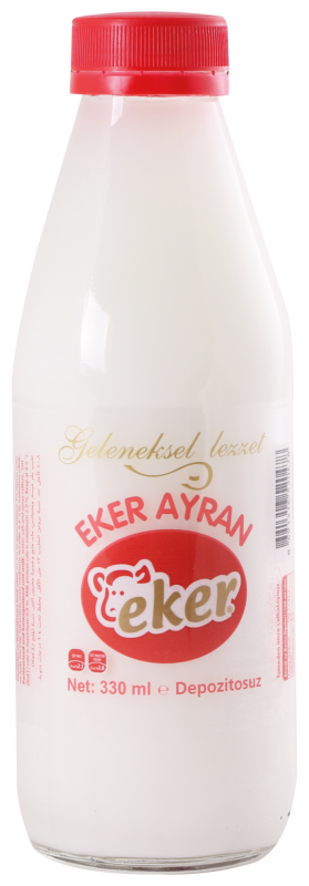 Eker Cam Şişe Ayran (330 ml)