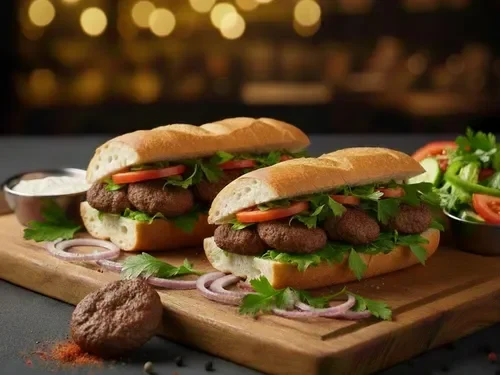 Twins İki Kişilik Ekmek Arası Köfte Menü