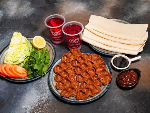 Çiğ Köfte (300 g) & Turşu Suyu Menü
