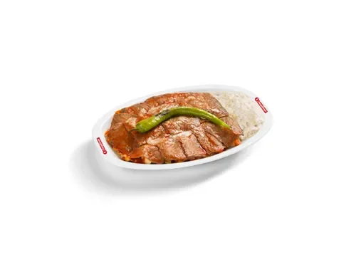Yoğurtlu Patlıcanlı Tek İskender