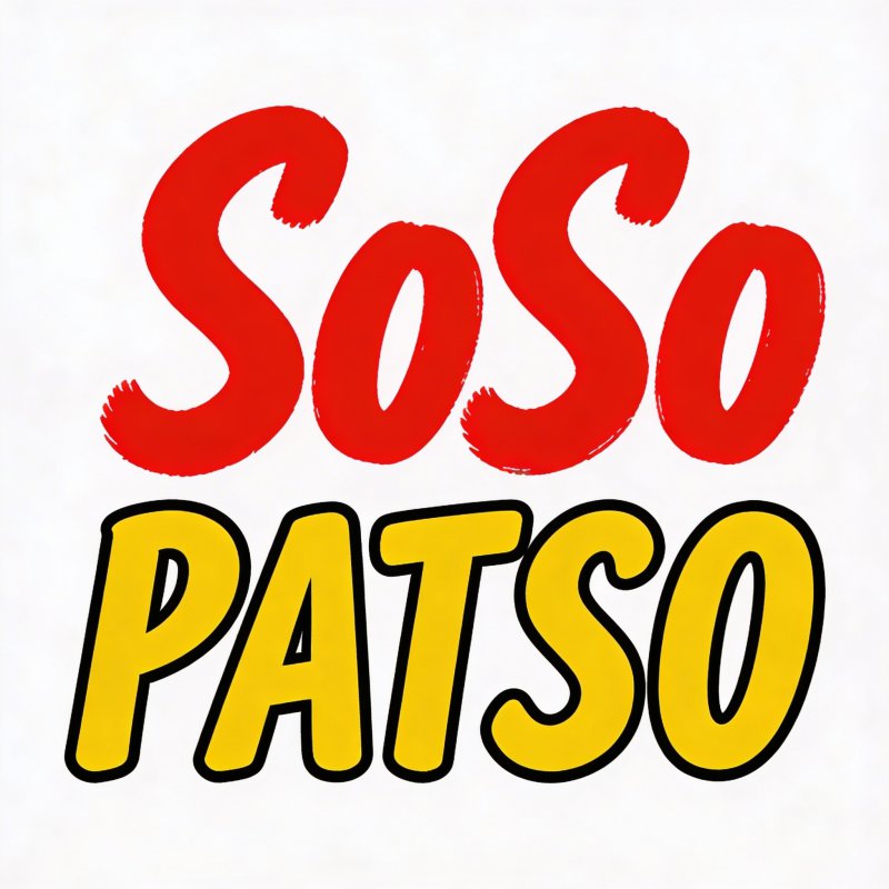 SoSo Patso Menü