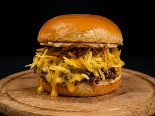Roasted Garlic Burger