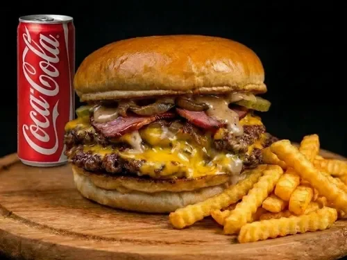 Smokey Burger Menü