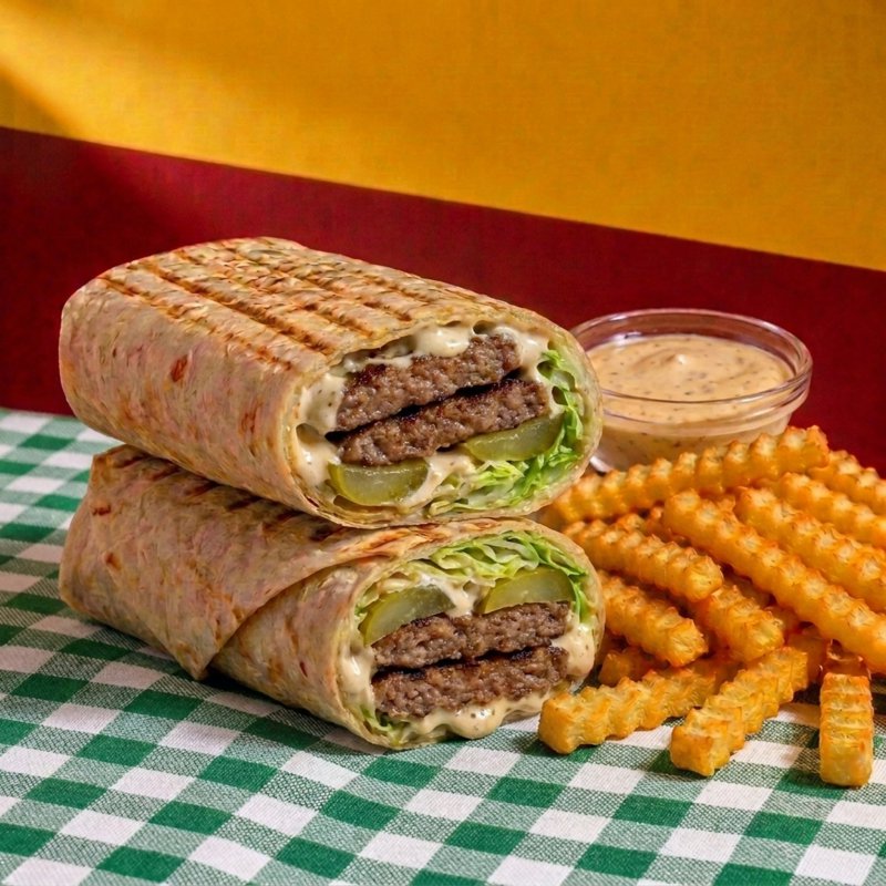 Truffle Köfte Wrap