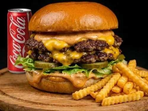 Lab Burger Menü