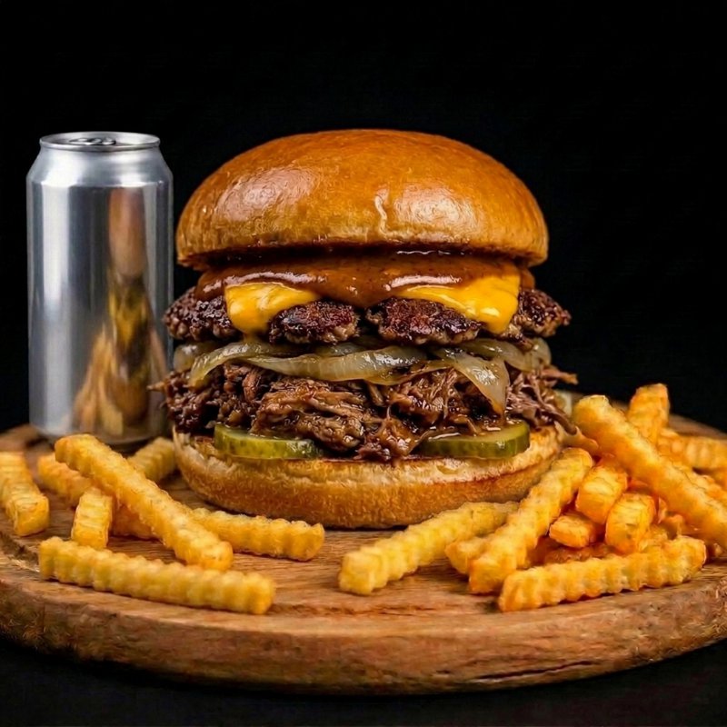 TRUFFLE BURGER MENU