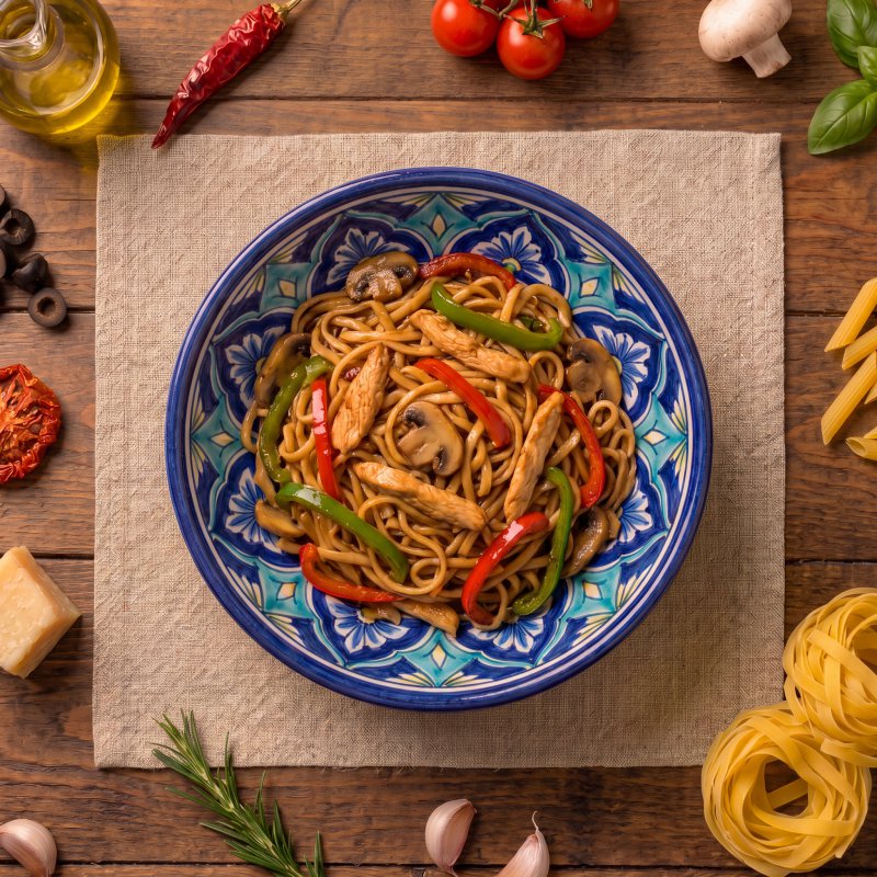 Tavuklu Noodle