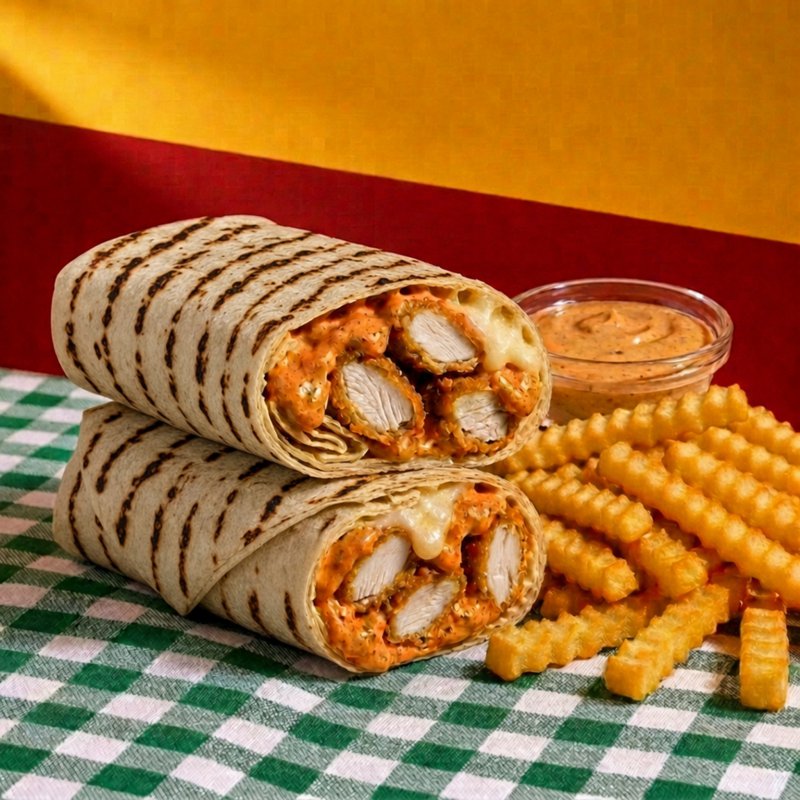 Çıtır Tavuk Wrap