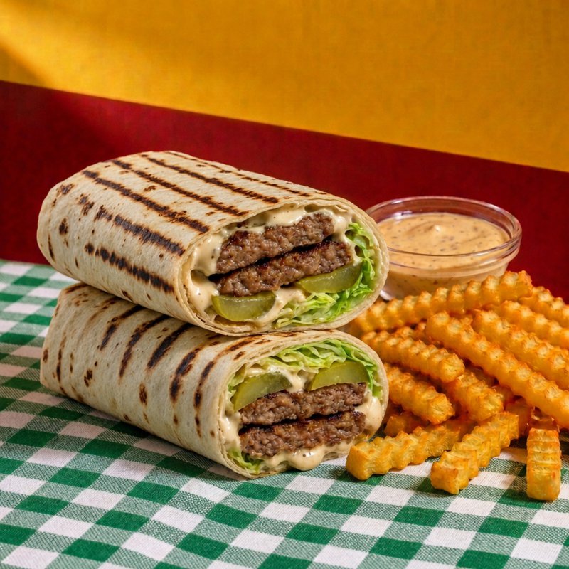 Truffle Köfte Wrap