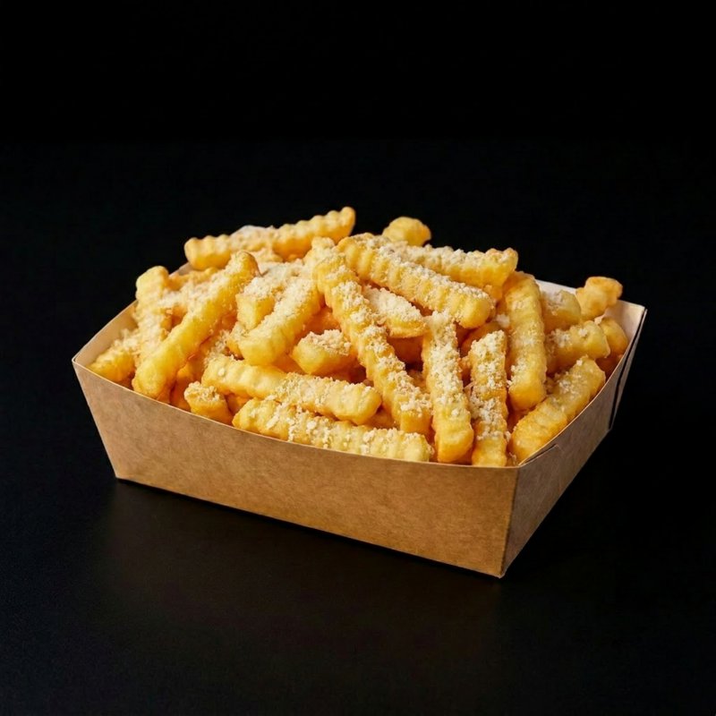 Trüflü Parmesanlı Crinkle Fries