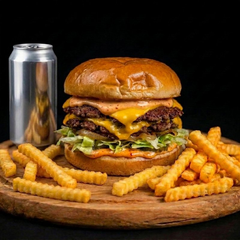 SWEET VENOM BURGER MENU