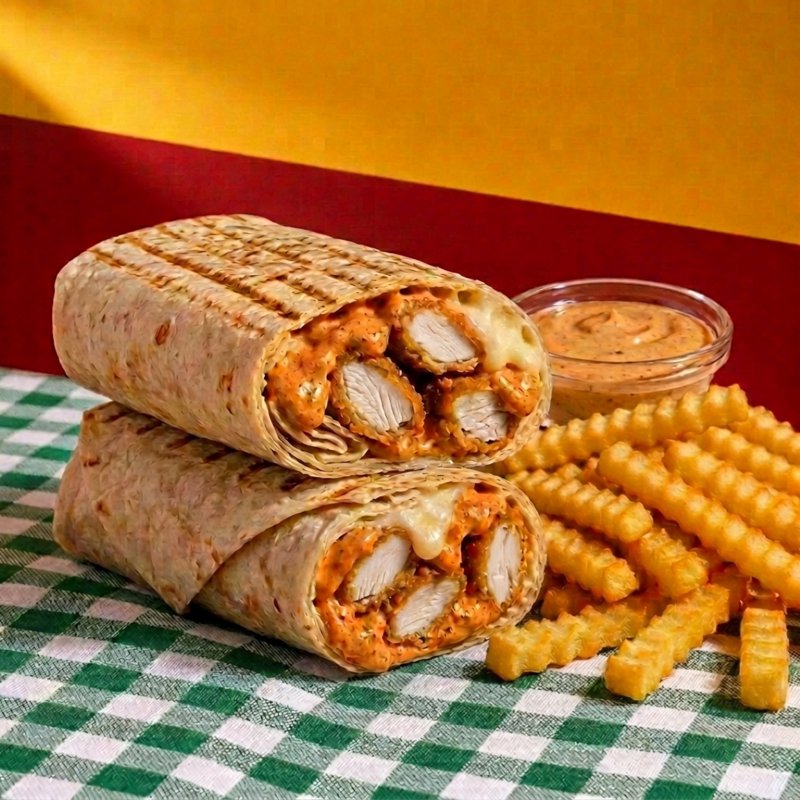 Çıtır Tavuk Wrap