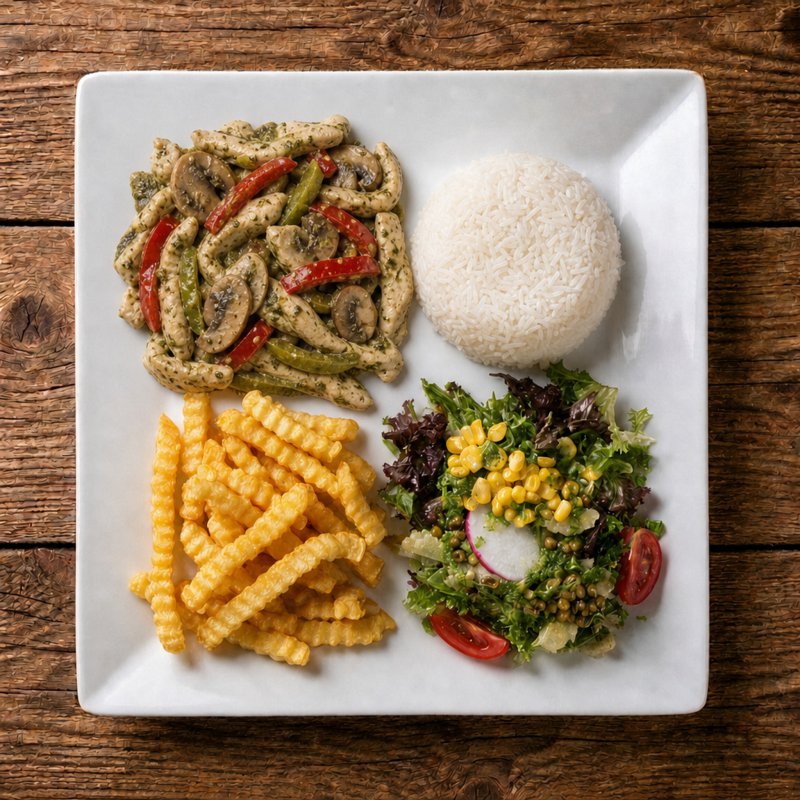 Pesto Soslu Tavuk