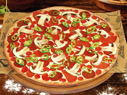5 Malzemeli Pizza (Orta Boy)