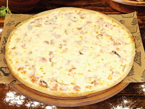 Çift Kat Mozzarellalı Pizza (Büyük Boy)