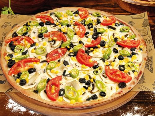 Vejetaryen Pizza (Küçük Boy)