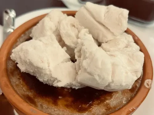 Dondurmalı Tahinli Muhallebi