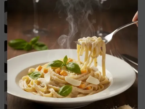 3 Peynirli Fettuccine