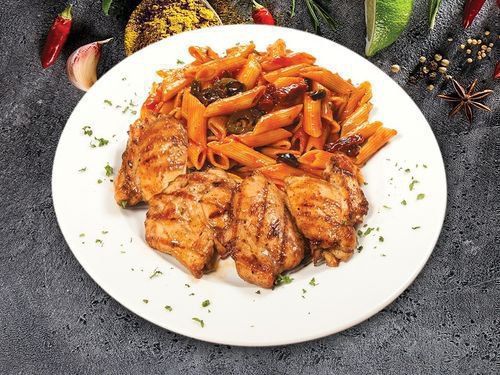 Izgara Tavuklu Soslu Penne