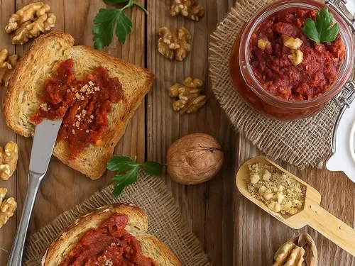 Ev Yapımı Cevizli Acuka