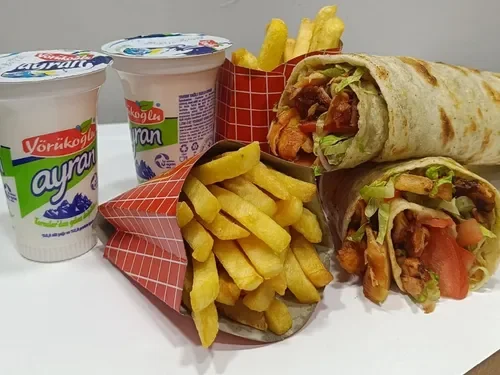 Double Tavuk Dürüm Menü 2