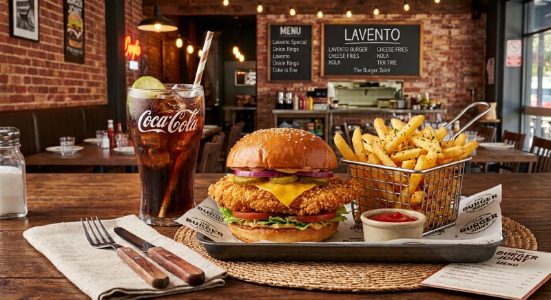 Tavuk Burger Menü