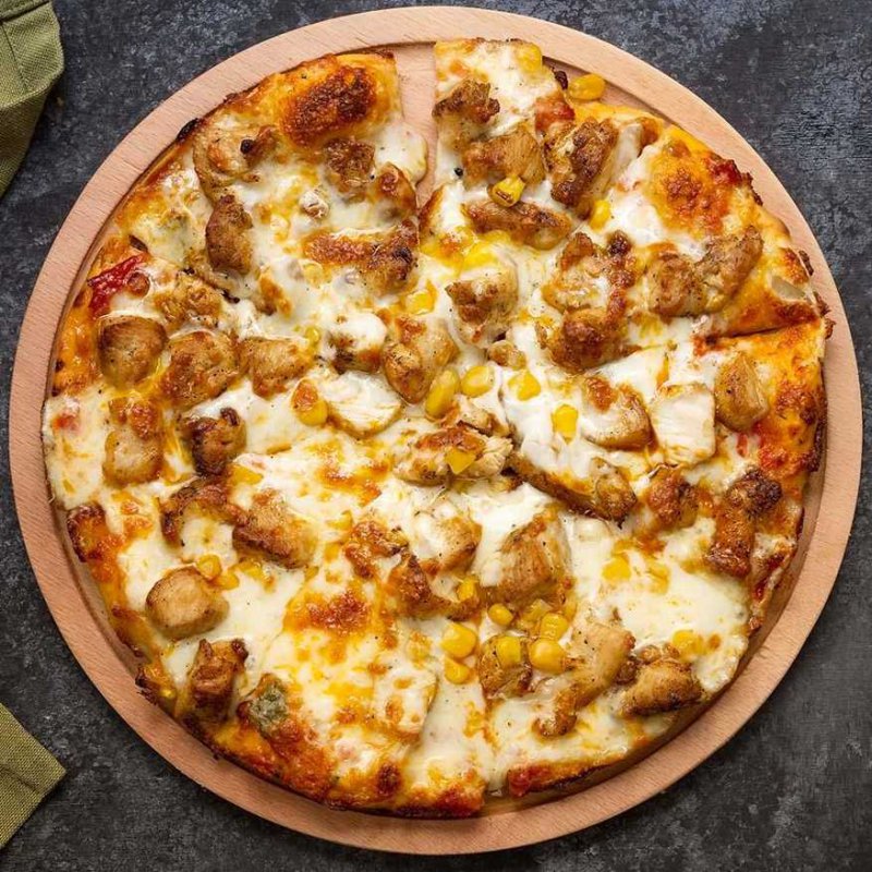 Tavuklu Pizza Büyük Boy