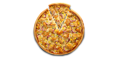 Tavuklu Pizza Küçük Boy
