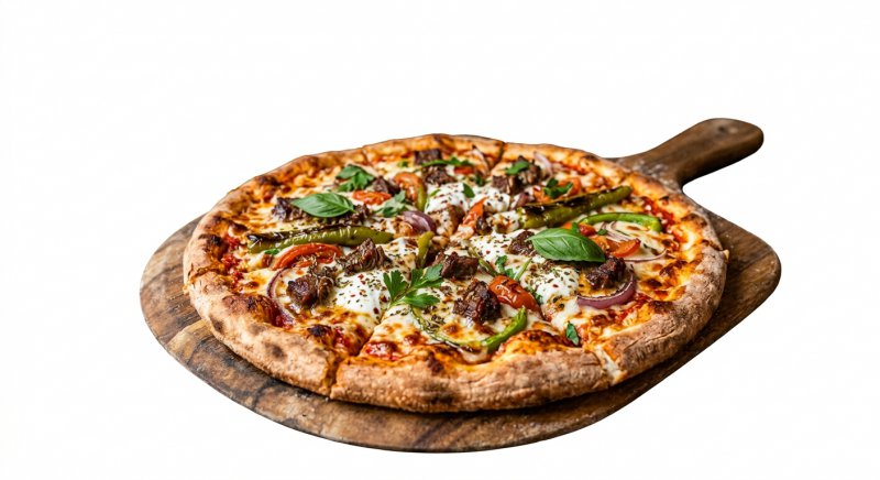 Kavurmalı Pizza (Seçtiğiniz Boy)