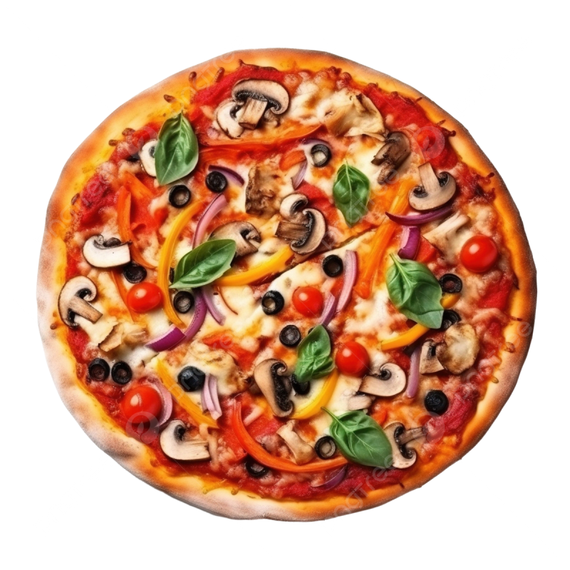Sebzeli Pizza Küçük Boy