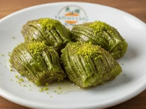 Bol Fıstıklı Midye Baklava (1 kg)