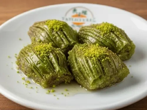 Bol Fıstıklı Midye Baklava (500 g)
