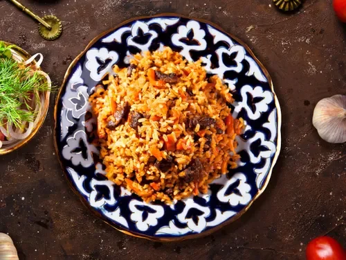 Dana Etli Özbek Pilavı (Porsiyon)