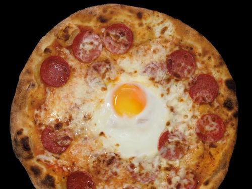 Sucuklu & Yumurtalı Pizza