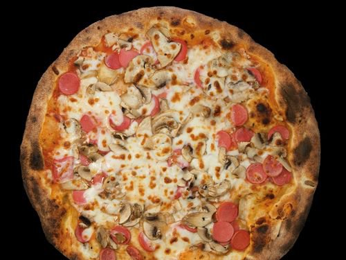 Sosisli & Mantarlı Pizza
