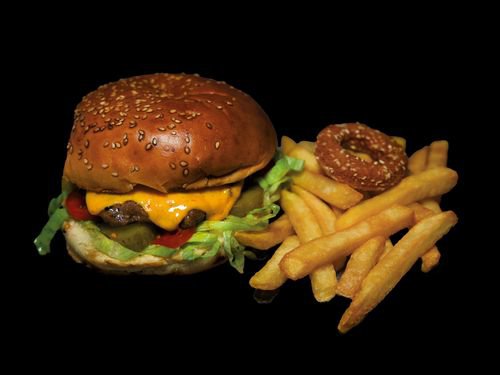 Cheeseburger Menü