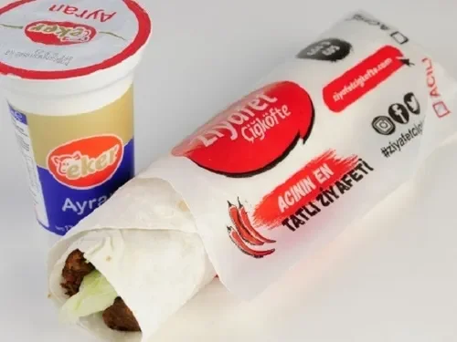 Çiğ Köfte Dürüm Menü