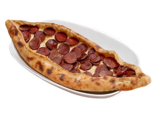 Sucuklu Sade Pide