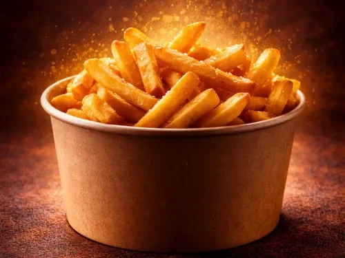 Çanak'ta Patates Kızartması