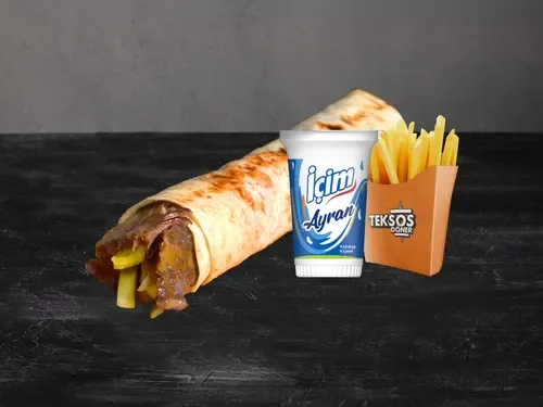 Teksos Et Döner Dürüm (Small) Menü