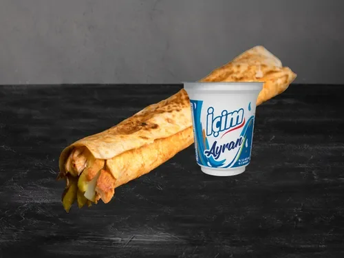Tavuk Döner Dürüm (XL) Menü