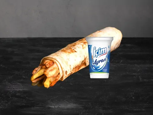 Tavuk Döner Dürüm (Medium) Menü