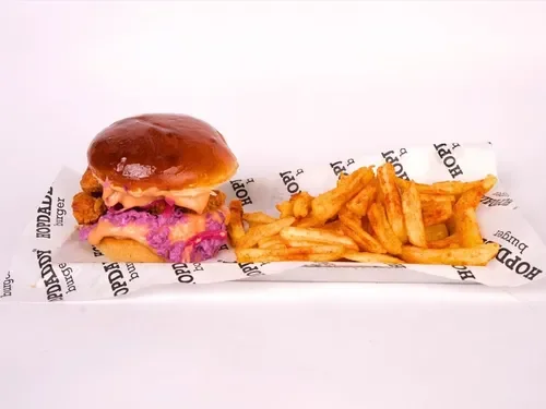 Pink Chicken Burger (120 g)