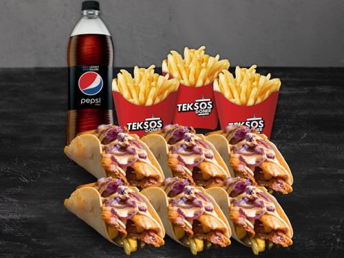 Tek Tako 6'lı Tavuk Menü