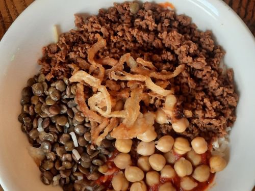 Vegan Koshary