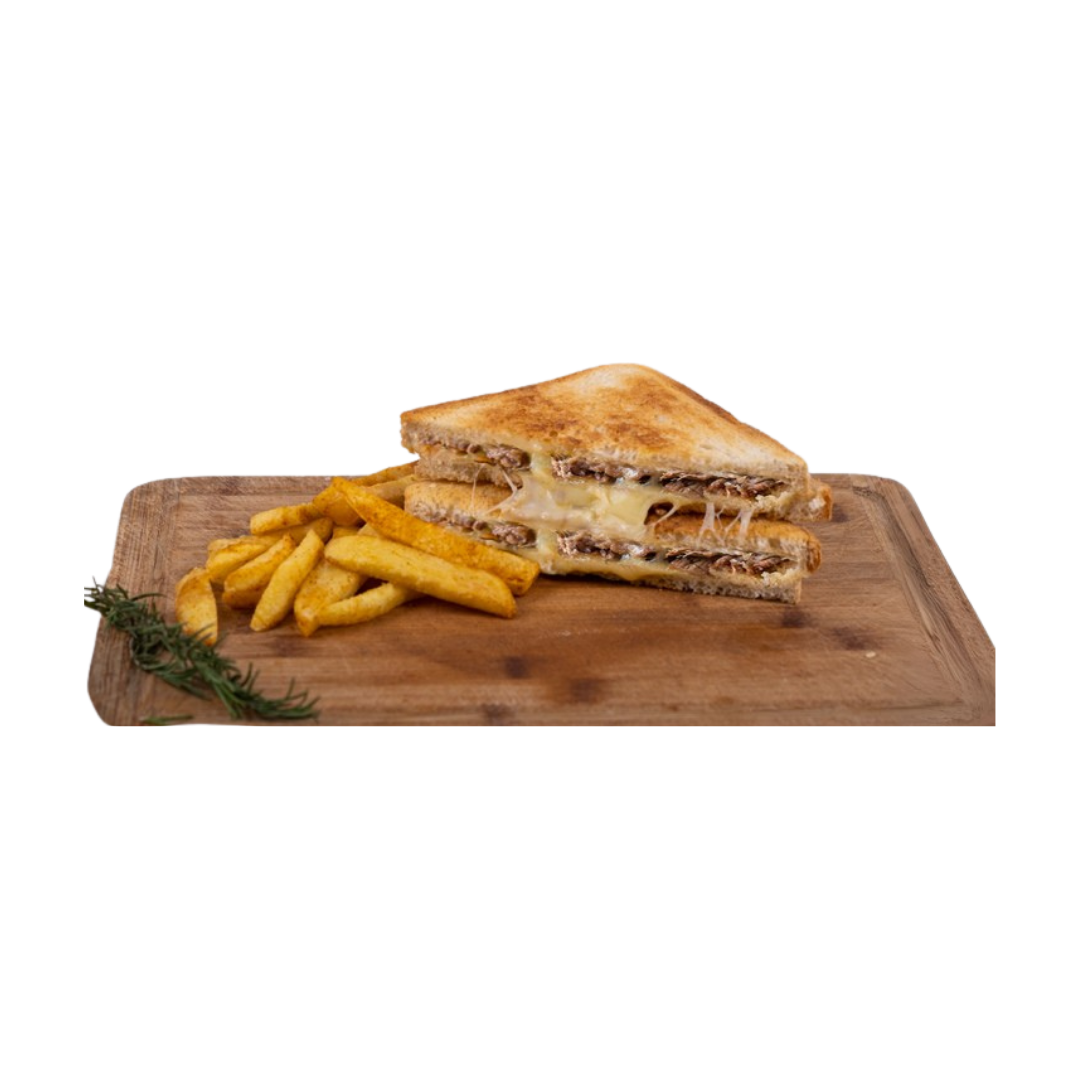 Kavurmalı & Kaşarlı Tost