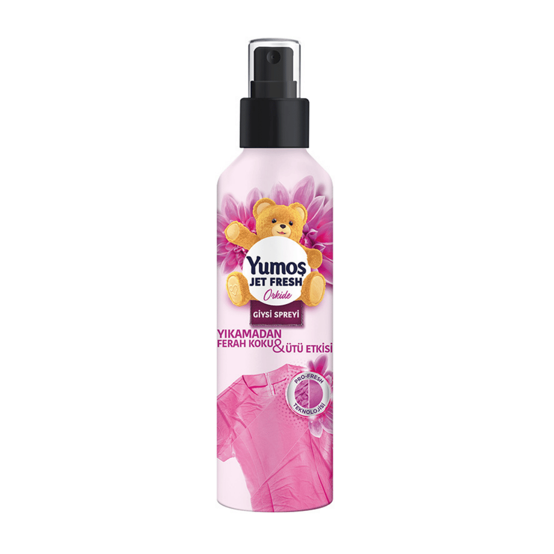 Yumoş Jetfresh Giysi Spreyi Orkide (450ml)